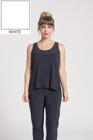 Go To Tank Relax Short - White