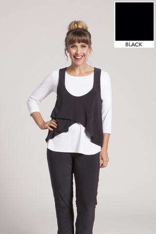 Crop Smock - Black