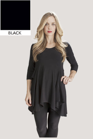 Soft Chakra Tunic - Black