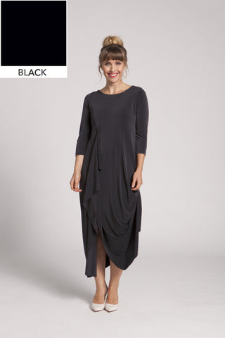 Drama Dress - Black