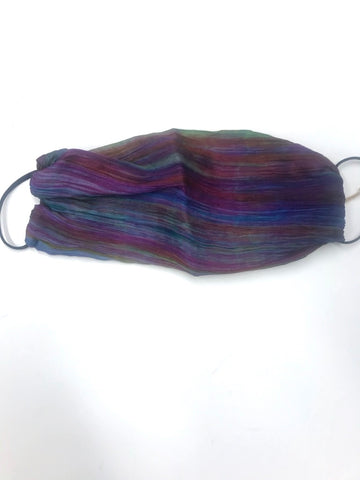 Watercolor Iridescence Face Mask