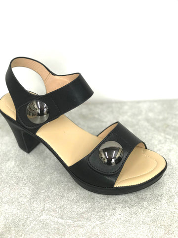 Black Anytime Sandal