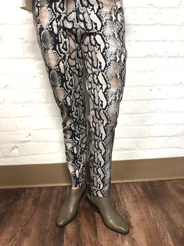 Snakeskin Pattern Pant