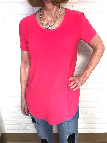 Fushia Tunic Tee Shirt