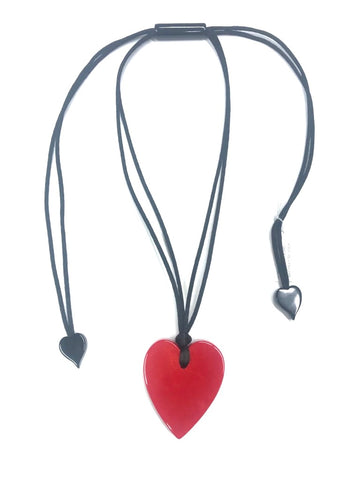 Red Heart Necklace