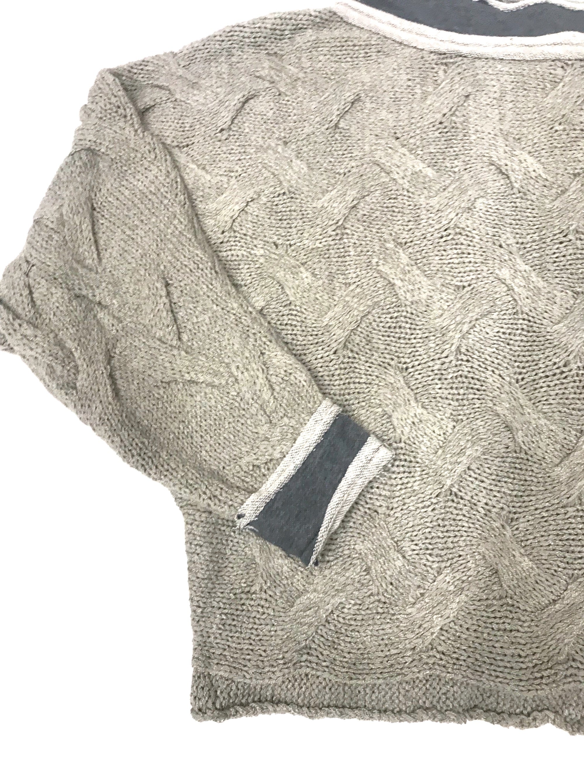 Cozy Drama Sweater-Soft Grey