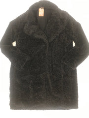 Teddy Coat - Black