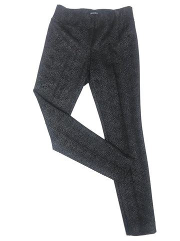 Skinny Black Pattern Pant