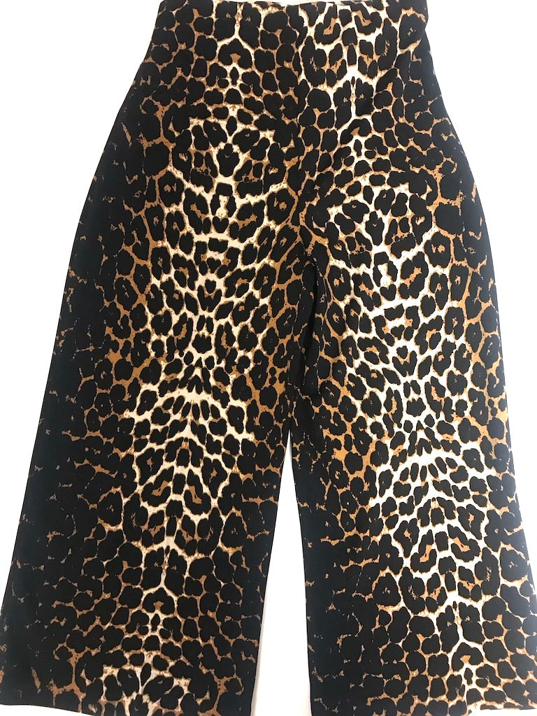Leopard Crop Gaucho