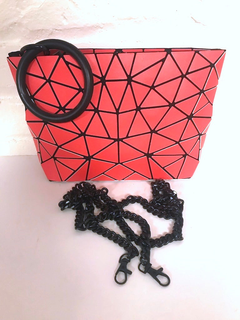 Geometric Clutch Bag