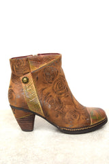 Brown Multi Leather Boot